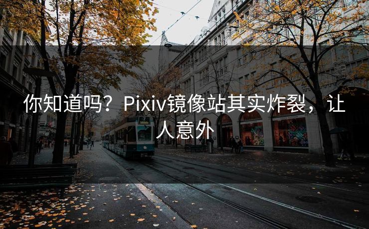 你知道吗？Pixiv镜像站其实炸裂，让人意外